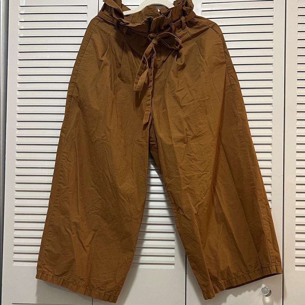 Kimchi Blue Tan Wide-Leg Chinos